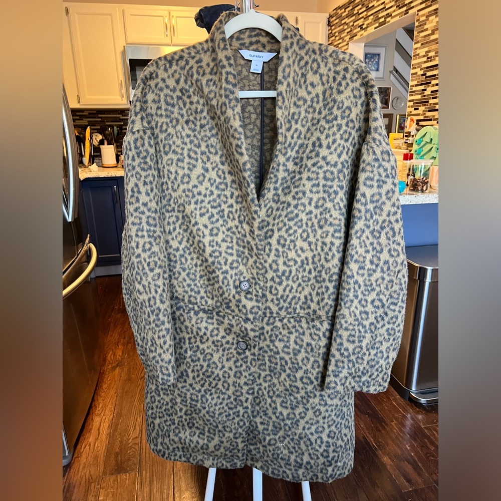 NWT Leopard Print Jacket